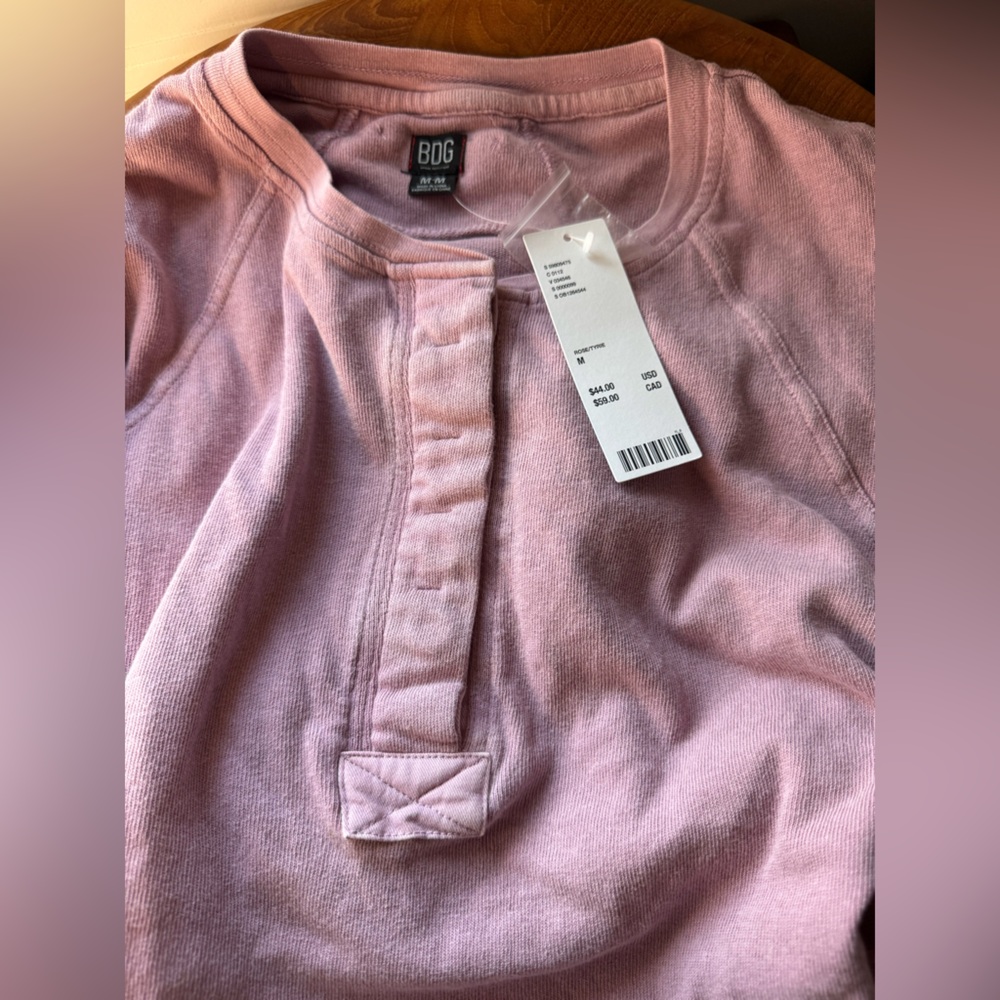 BDG CROPPED LONG SLEEVE